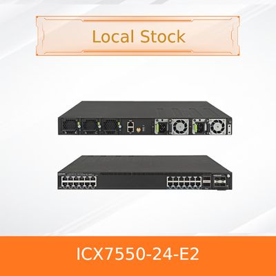Διακόπτης Advanced Ruckus Icx7550-24-E2 με 24 θύρες για απρόσκοπτη συνδεσιμότητα