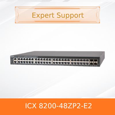 Προχωρημένος Ruckus Icx 8200-48zp2-E2 Διακόπτης με 150W τροφοδοσία