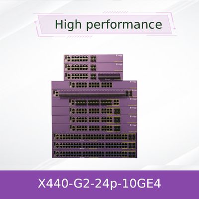 10GE4 Scalable AVB Extreme Networks X440 Switch G2 24T X440-G2-24p-10GE4 καινούργιο και αυθεντικό