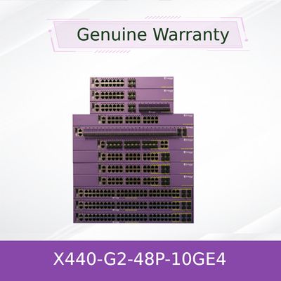 Ακραία Σύνοδος Κορυφής X440 G2 48p 10GE4 AVB Ethernet με το λειτουργικό σύστημα 4 ExtremeXOS μέσω της άδειας