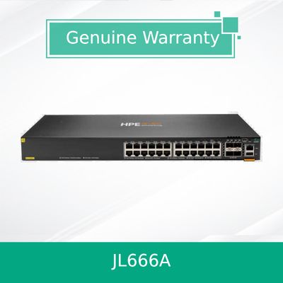 Jl666A 6300f Σειριακοί αριθμοί 24X Θύρες 10/100/1000baset Θύρες Poe+ και 4X 1/10/25/50g Θύρες SFP Διακόπτης Ethernet Δικτύου