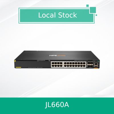Διακόπτης Hpe Aruba Networking Cx 6300m 24 Hpe Smart Rate Poe και 4 SFP56 (JL660A)