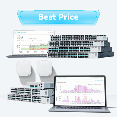 C9200-24t-a Νέος Cisco Catalyst Access 24X 1g RJ45 Ports Gigabit Ethernet Modular Enterprise Switch C9200-24t-a