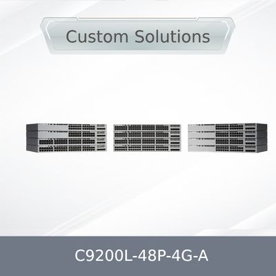 Cisco Νέο Αρχικό C9200L-48p-4G-a 9200L 48 θύρα 10/100/1000 Poe+ 4X1g Uplink Switch Network Advantage C9200L-48p-4G-a