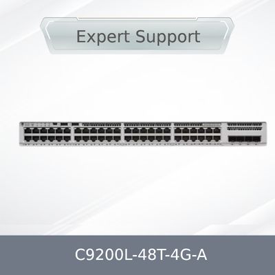 Πρωτότυπο Cisco C9200L-48t-4G-a Διακόπτης Δικτύου Σειράς C9200L 48 Θυρών
