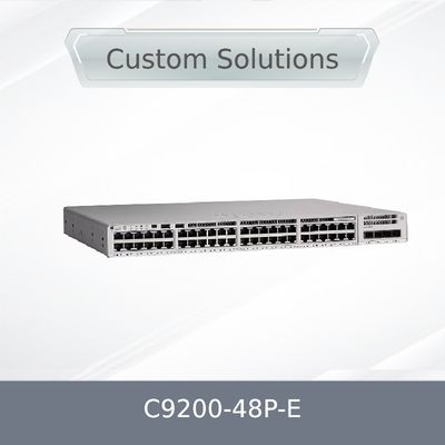 C9200-48p-E Διακόπτης Δικτύου 48X 1g RJ45 Poe+Port 48 θυρών Poe+Network Essentials με X1 AC Power Supply