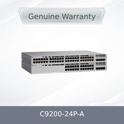 Νέο Πρωτότυπο C9200-24p-a 24-Θυρών Poe+ Switch με Network Advantage