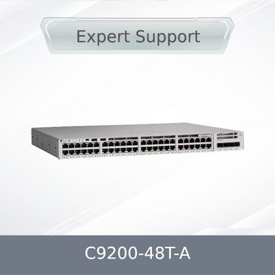 Αρχικό Νέο C9200-48t-a 9200 Series Enterprise Switch 48 θύρες με 10/100/1000Mbps