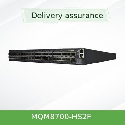Διακόπτης NVIDIA Quantum MQM8700-HS2F 200G InfiniBand 40 θυρών με ροή αέρα P2C