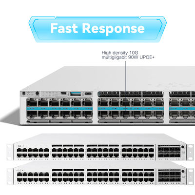Cisco Catalyst 9200-48T-A 48-Port Data Switch Network Advantage License Επιχειρηματικό Gigabit Ethernet
