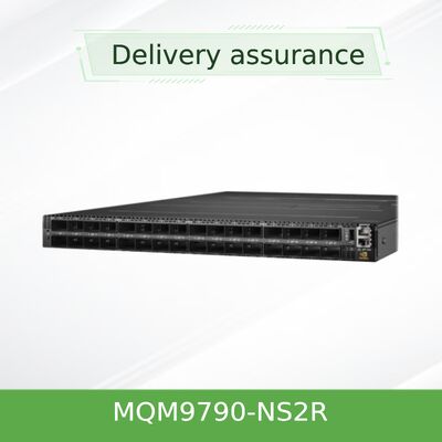 NVIDIA MQM9700-NS2R Quantum-2 Series 400Gb/s InfiniBand Smart Switch 64-Port Αντίστροφη ροή αέρα (C2P)