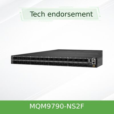 Έξυπνος διακόπτης NVIDIA Quantum-2 MQM9790-NS2F 64 θυρών 400Gb/s InfiniBand – Απόδοση 51,2Tb/s με Επιτάχυνση Εντός Δικτύου SHARPv3 για Κέντρα Δεδομένων AI και HPC