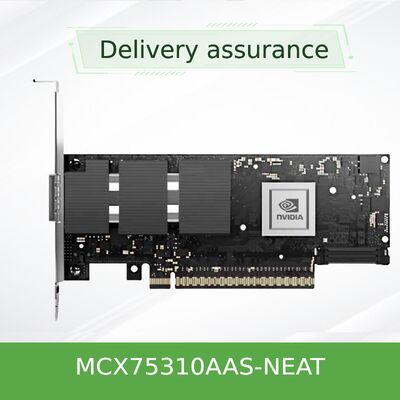 NVIDIA ConnectX-7 MCX75310AAS-NEAT Διπλής Θύρας 400Gb/s InfiniBand & Ethernet Smart Adapter – PCIe 5.0 x16, NDR