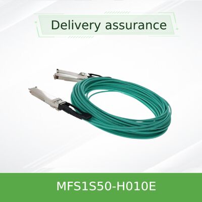 NVIDIA MFS1S50-H010E 200G έως 2x100G QSFP56 AOC Low Latency Splitter Cable