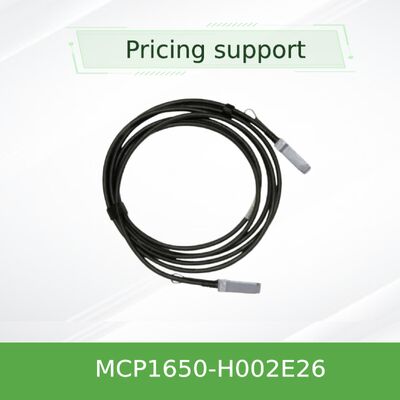 200Gb/s QSFP56 HDR παθητικό καλώδιο DAC ∙ Mellanox MCP1650-H002E26 2m 26AWG LSZH