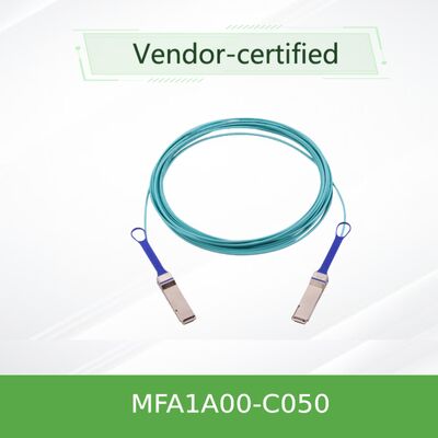 NVIDIA MFA1A00-C050 100G AOC για κέντρα δεδομένων και δίκτυα Ethernet