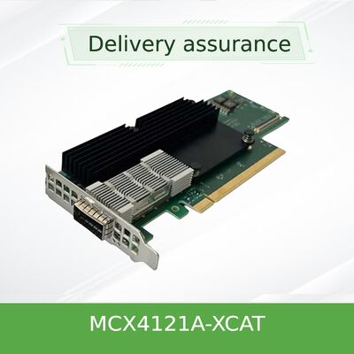 MCX4121A-XCAT 10GbE Δυαδική κάρτα δικτύου Mellanox ConnectX-4 Lx