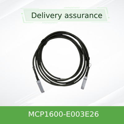 Mellanox MCP1600-E003E26 100Gb/s QSFP28 Παθητικό καλώδιο DAC ∙ 3m, 26 AWG, InfiniBand EDR & 100GbE συμβατό