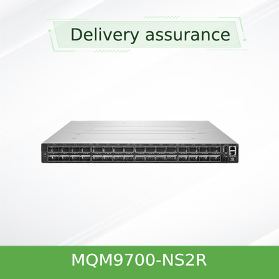 Διακόπτης InfiniBand NVIDIA Quantum-2 MQM9700-NS2R 400Gb/s – 64 Θυρών NDR, Ροή Αέρα C2P, Ενσωματωμένη Διαχείριση