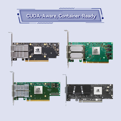 NVIDIA MCX75310AAS-NEAT ConnectX-7 400Gb/s InfiniBand Adapter. PCIe 5.0 x16 OSFP
