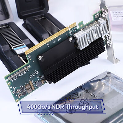 NVIDIA MCX75310AAS-NEAT ConnectX-7 400Gb/s InfiniBand Adapter. PCIe 5.0 x16 OSFP
