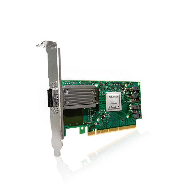 Κάρτα mcx555a-ECAT connectX-5 EDR 100GbE προσαρμοστών καρτών VPI Mellanox 100gbe Nic δικτύων Mellanox