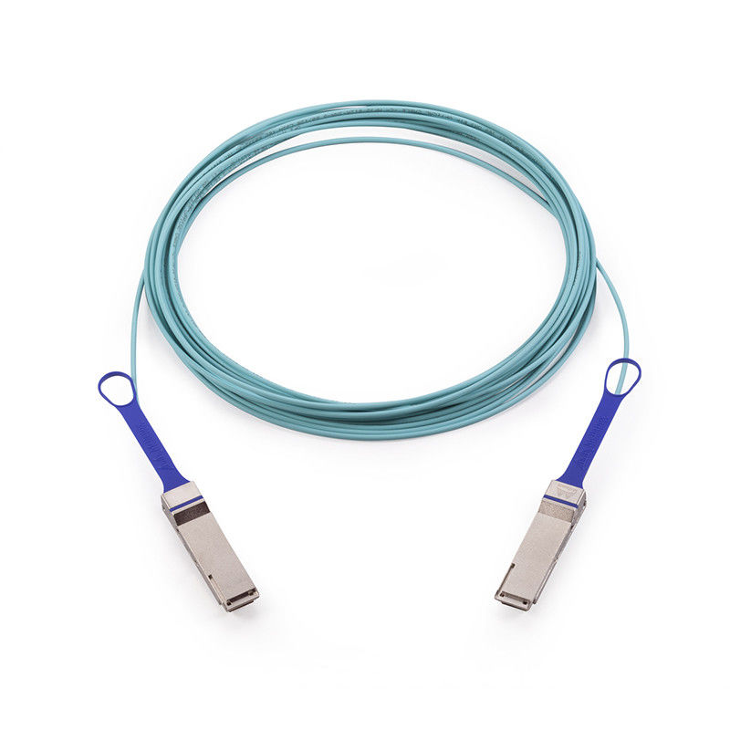 Βασισμένο στο VCSEL καλώδιο MFA1A00-E015 IB EDR QSFP Mellanox AOC μέχρι 100Gb/S