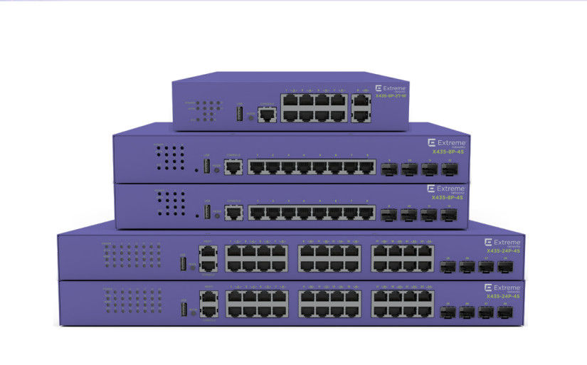 24P Extreme Networks X435 AVB Switch X435 4S 68Gbps 50.6Mpps καινούργιο και αυθεντικό