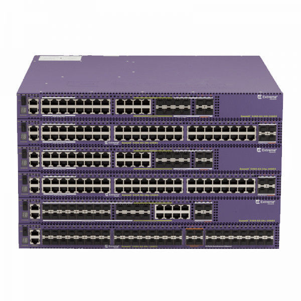 Ακραία X460 βάση 48 λιμένων 10GE4 κονσολών διακοπτών PoE+ RJ45 48x λιμένες