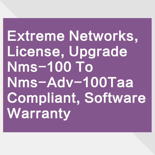 άδεια μεταγωγής X690 Avb Extreme Networks 10gb Switch NMS 100 Controller Αναβάθμιση Nms ADV