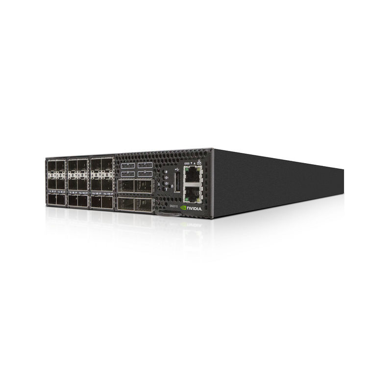 Βασισμένος διακόπτης MSN2010-CB2F 25GbE/100GbE δικτύων Mellanox Open Source 18 λιμένων SFP28 στο Linux
