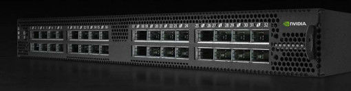2 διακόπτης MSN3700-VS2FC 200GbE 1U Linux σωρειτών διακοπτών ανοικτών δικτύων εναλλασσόμενου ρεύματος PSUs Mellanox