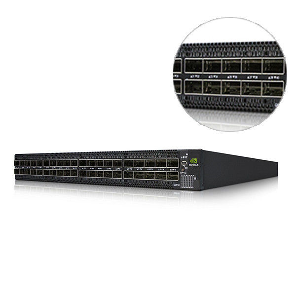 40 λιμένες QSFP28 μη που εμποδίζουν το διακόπτη InfiniBand MQM8790-HS2F 200Gb/S δικτύων HDR Mellanox