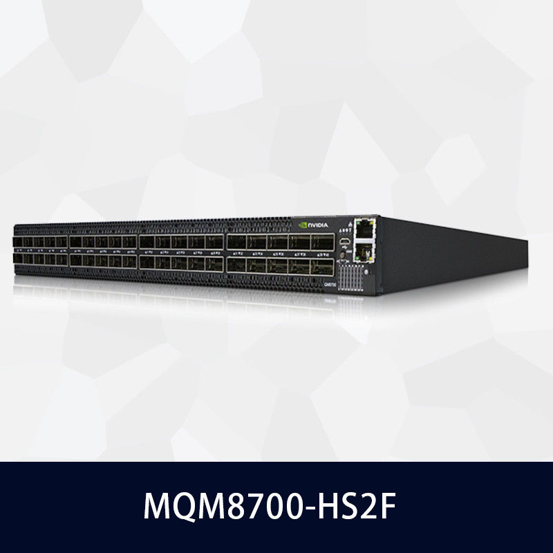Διαχειριζόμενος διακόπτης Infiniband HDR Mellanox 200gb Switch MQM8700 40 θυρών MQM8700-HS2F(920-9B110-00FH-0MD)