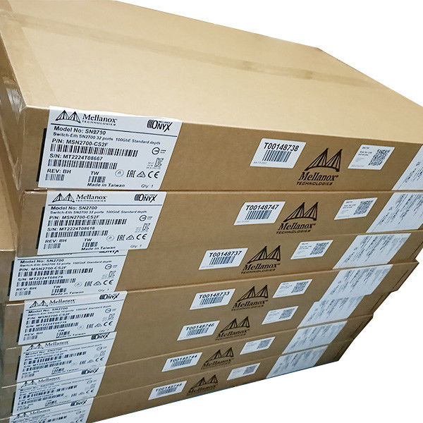 MQM9790-NS2F InfiniBand Mellanox Διακόπτης Δικτύου 64 Θύρες 400Gb/S 32 Θύρες OSFP Μη διαχειριζόμενες