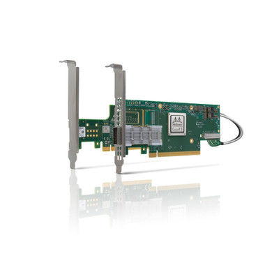 κάρτα connectX-6 δικτύων 100g mcx653105a-EFAT Mellanox προσαρμοστής VPI για τον κεντρικό υπολογιστή