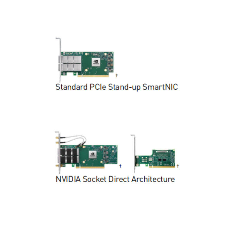 Mellanox ConnectX-6 VPI Single Port HDR 200Gb/s InfiniBand & Ethernet κάρτα προσαρμογής, PCIe 3.0/4.0 x16
