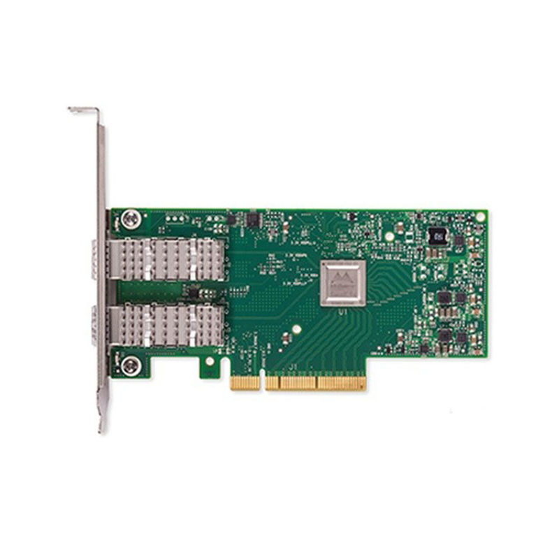 Mcx4121a-XCAT connectX-4 διπλός λιμένας SFP28 PCIe3.0 X8 καρτών 10GbE δικτύων Lx EN Mellanox
