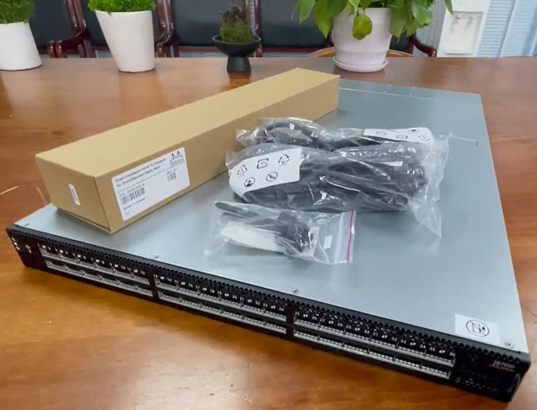 Διακόπτης 40 MQM8790-HS2F Mellanox Infiniband ροή αέρος παροχών ηλεκτρικού ρεύματος λιμένων HDR 2 QSFP56 P2C