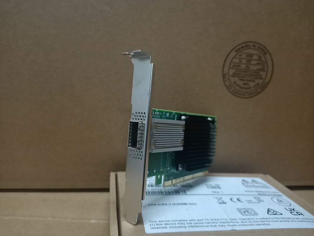Mcx653106a-ECAT Mellanox 100gb Nic ConnectX- 6 διπλός λιμένας VPI Hdr100 Edr Ib