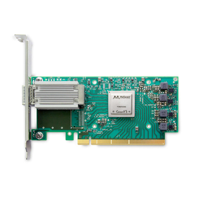 Αρχικό MCX653106A-ECAT Connect X-6 100Gb/S Δύο θύρες QSFP56 Ethernet Adapter