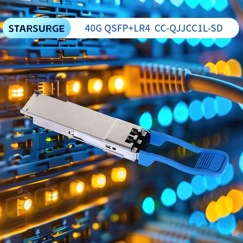 40Gb/s QSFP Multimode Optical Module BIDI 850/908nm Οπτικός δέκτης μεταφοράς Duplex LC IP Network Μέχρι 70m πάνω από το OM3 100m πάνω από το OM4