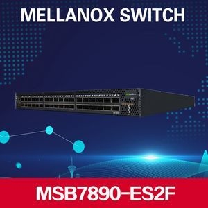 Snmp Λειτουργία Mellanox Nvidia MSB7890-ES2F Infiniband Smart Switch-Ib 2 EDR 1u 36 Πορτ Qsfp28 100gbs Sb7890 Network Switch