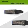 1u Nvidia Spectrum 100gbe Switch με Cumulus Linux 16 Qsfp28 Θύρες 2 AC Psus X86 2-Core Λεπτό βάθος C2p Max Speed Airflow 1g