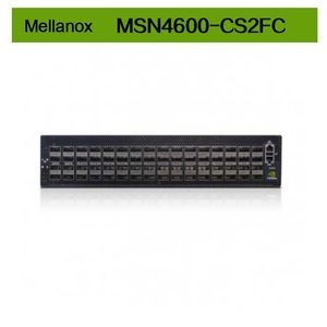 Δικτύωση Υψηλής Ταχύτητας Nvidia Spectrum-3 100Gbe Switch με 64 θύρες QSFP28 MSN4600-CS2FC Μέγιστη Ταχύτητα 100G 5000