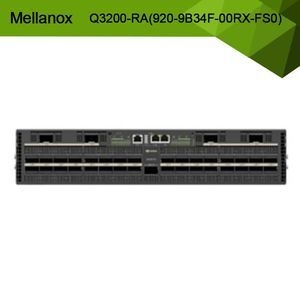 Nvidia Q3200-Ra 920-9B34F-00RX-FS0 Quantum-3 Switch Infiniband Τεχνολογία και Xdr Max ταχύτητα για την απόδοση