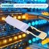 Qsfp56 Sr4 200gbbase-Sr4 850nm 100m Dom MPO-12/Upc Mmf Qsfp56-200g-Sr4 200g Sr4 Οπτική μονάδα δέκτη