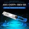 Qsfp 40g Sr Bd 40g/100GB Διπλό ρυθμό Bidi Bdsr 850nm 100m LC Duplex Connector Multimode Qsfp 40g Sr Δοχτυλικός δέκτης