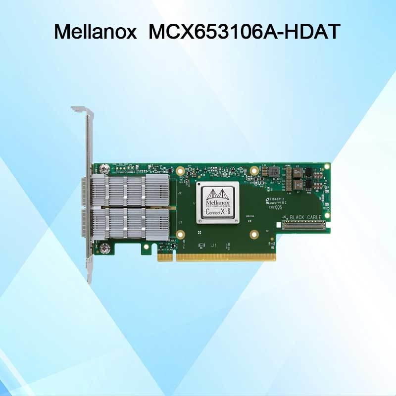 Κάρτα Δικτύου Mellanox ConnectX-6 MCX653106A-HDAT VPI 200Gb/S InfiniBand και Ethernet Adapter