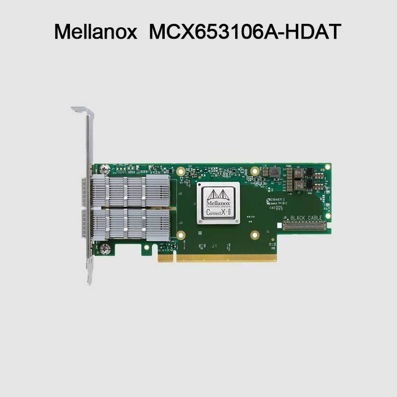 Κάρτα Δικτύου Mellanox ConnectX-6 MCX653106A-HDAT VPI 200Gb/S InfiniBand και Ethernet Adapter
